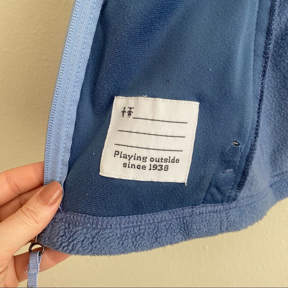 Columbia Lavender Purple Zip Up Fleece Jacket Girl’s Size Medium 10/12 - Picture 10 of 10